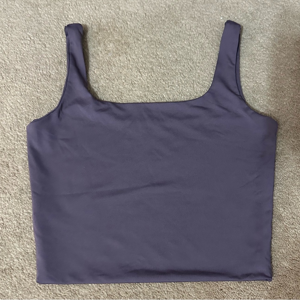 Deep Purple Crop Top